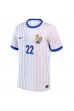 Frankrijk Theo Hernandez #22 Voetbaltruitje Uit tenue EK 2024 Korte Mouw